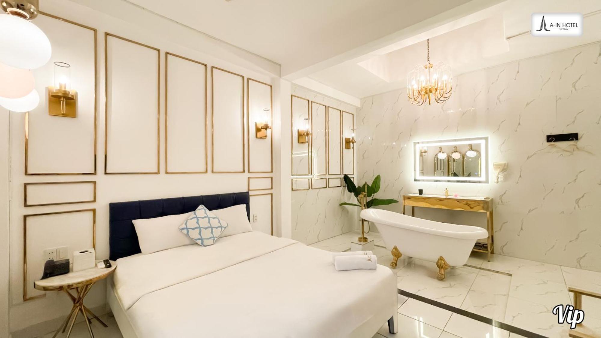 A In Hotel Glamour ホーチミン市 エクステリア 写真