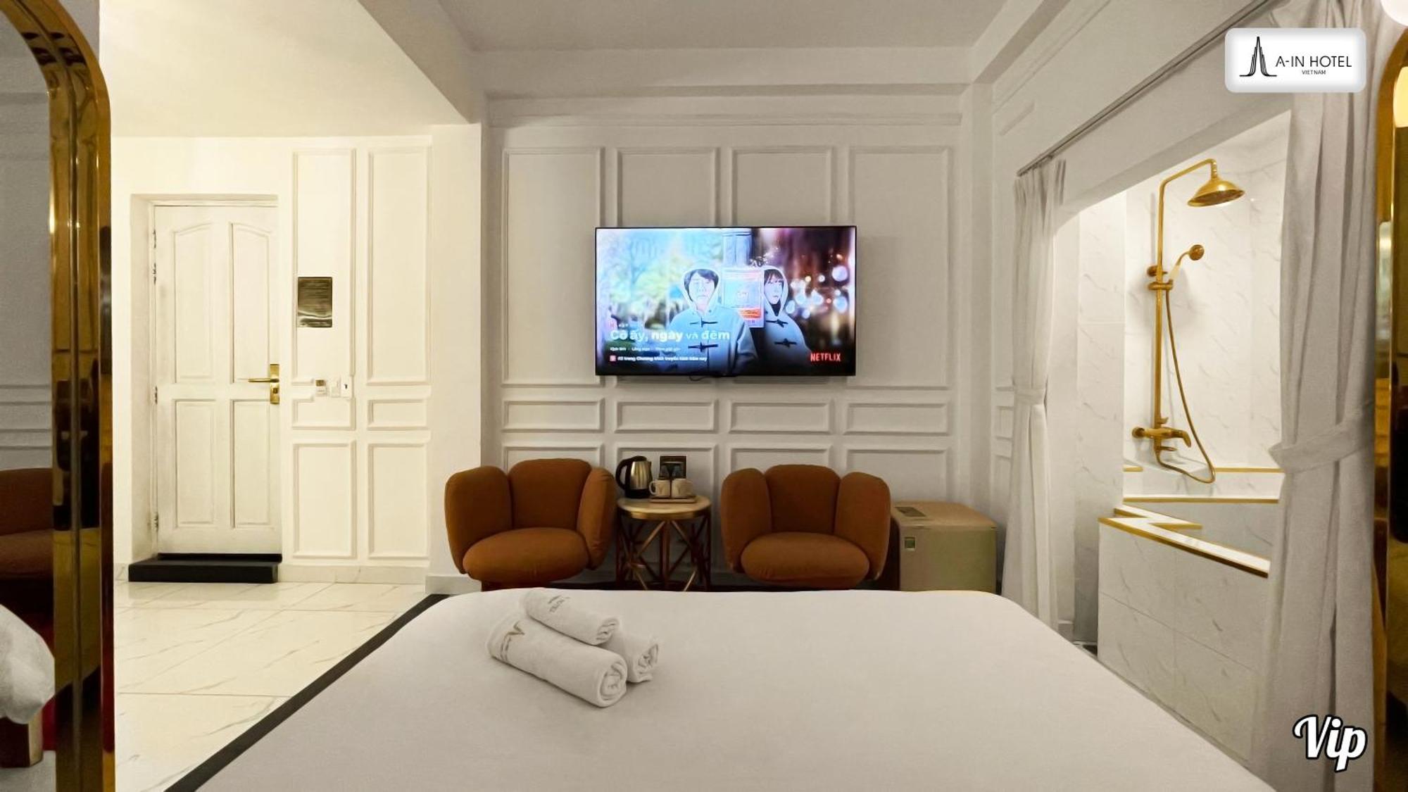 A In Hotel Glamour ホーチミン市 エクステリア 写真