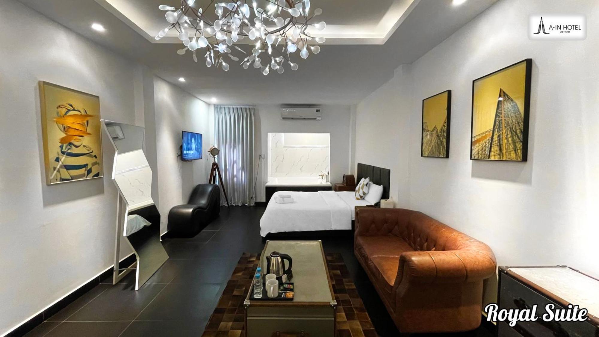 A In Hotel Glamour ホーチミン市 エクステリア 写真