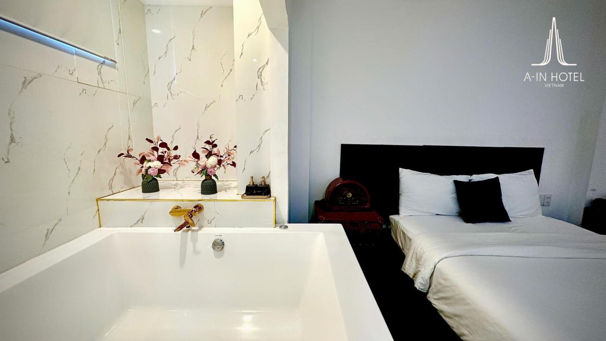 A In Hotel Glamour ホーチミン市 エクステリア 写真