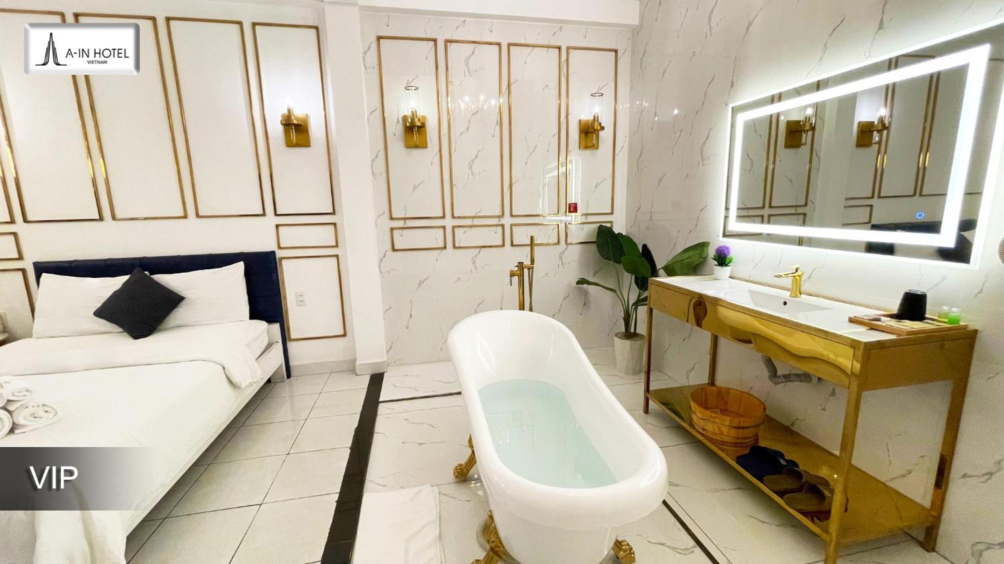 A In Hotel Glamour ホーチミン市 エクステリア 写真