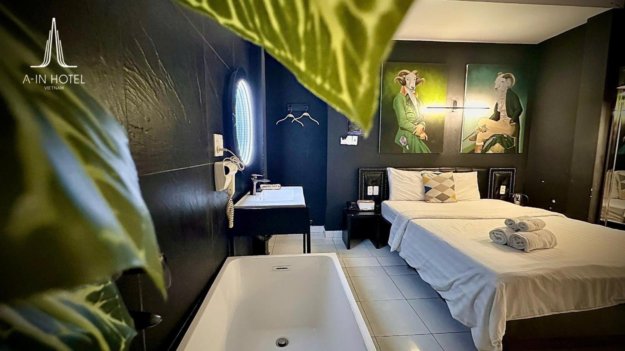 A In Hotel Glamour ホーチミン市 エクステリア 写真