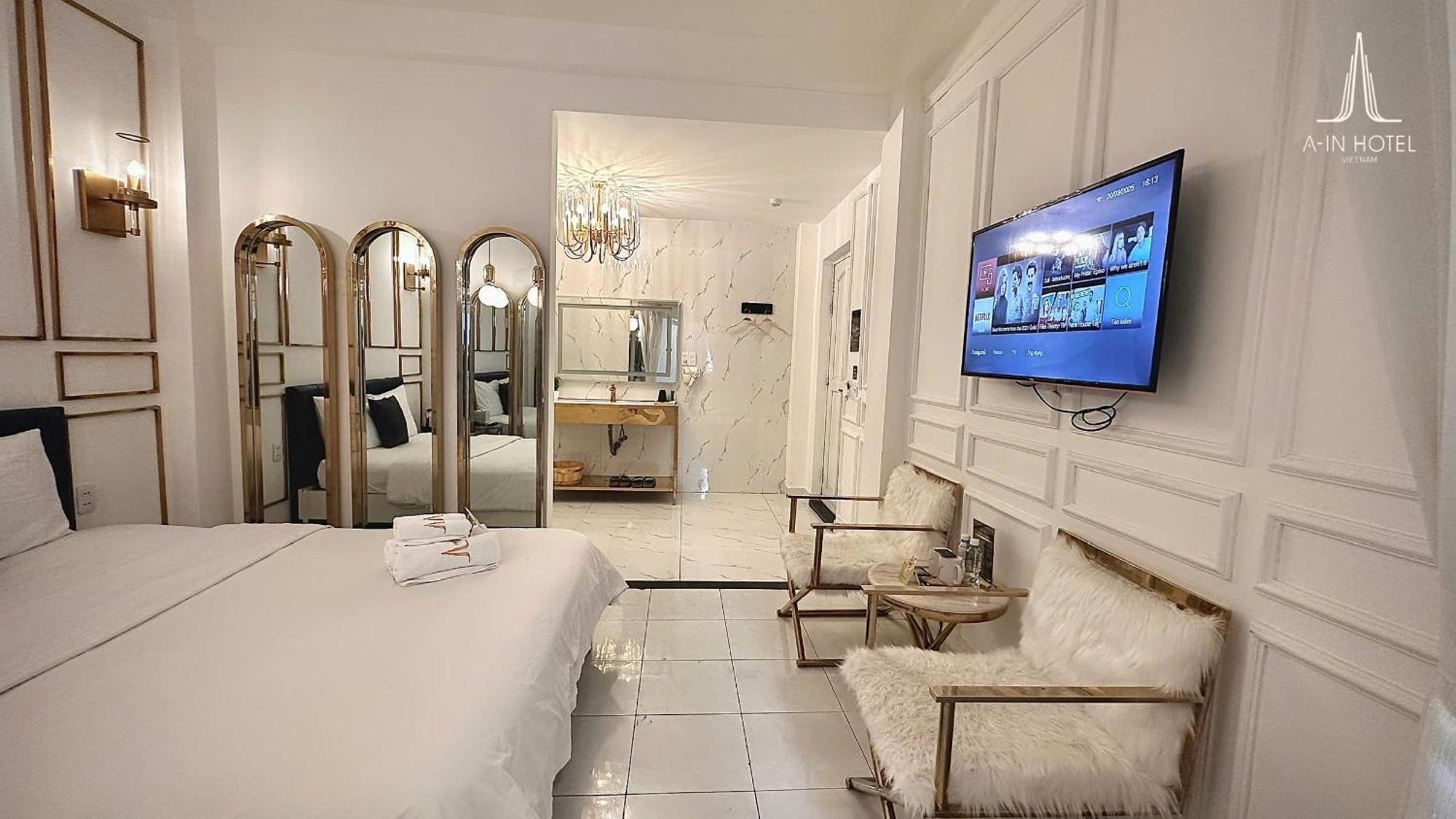 A In Hotel Glamour ホーチミン市 エクステリア 写真