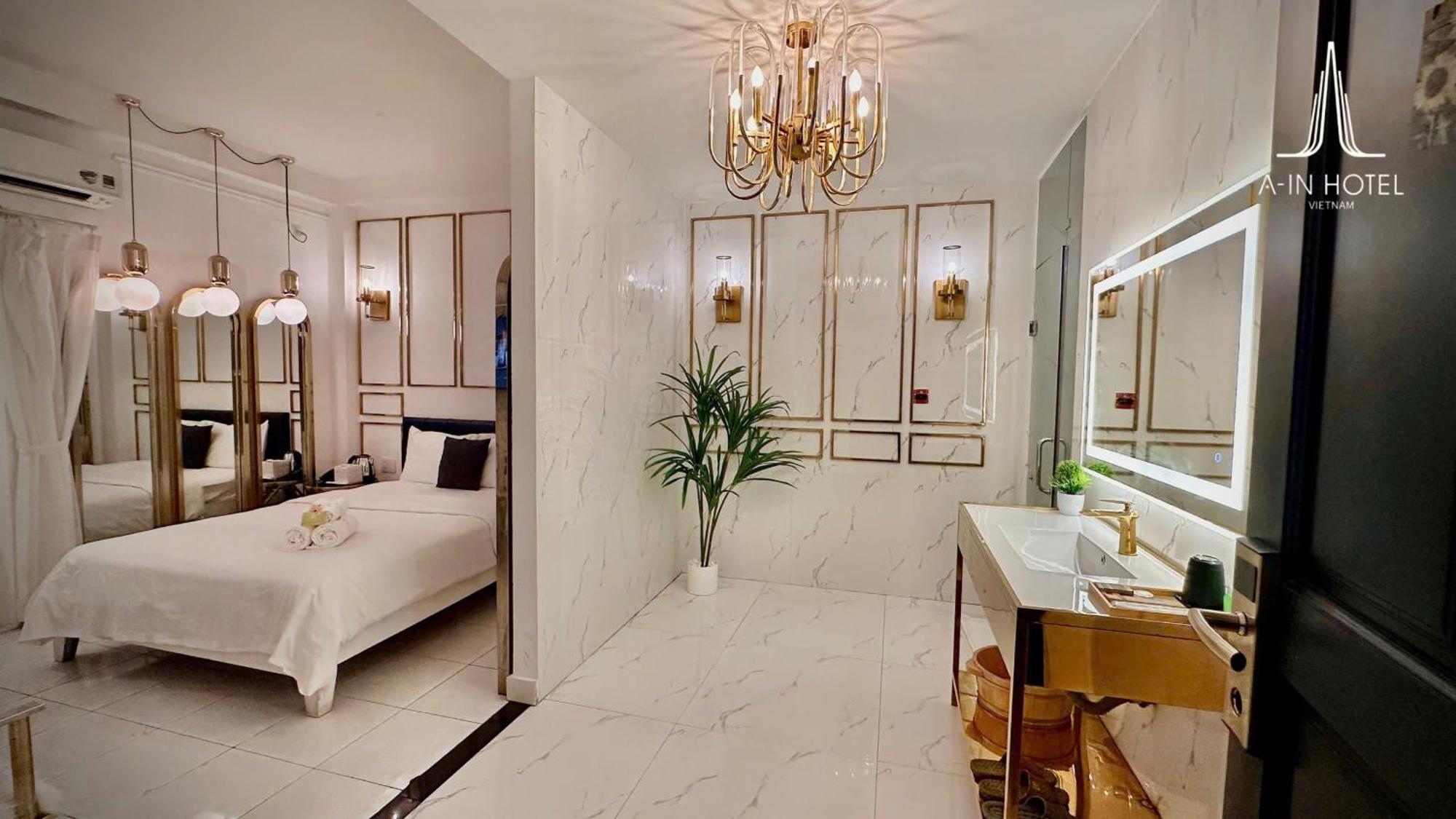 A In Hotel Glamour ホーチミン市 エクステリア 写真