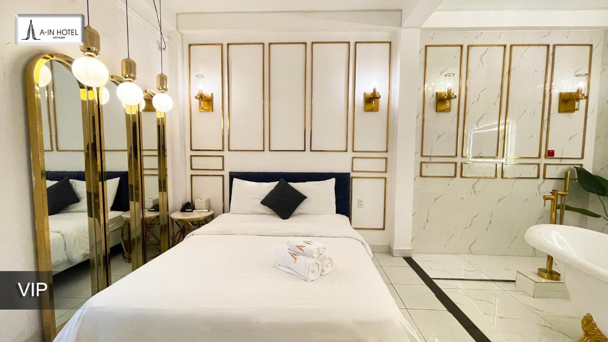 A In Hotel Glamour ホーチミン市 エクステリア 写真