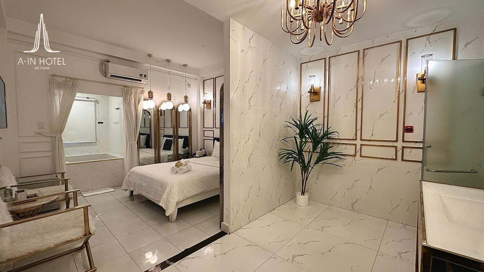 A In Hotel Glamour ホーチミン市 エクステリア 写真